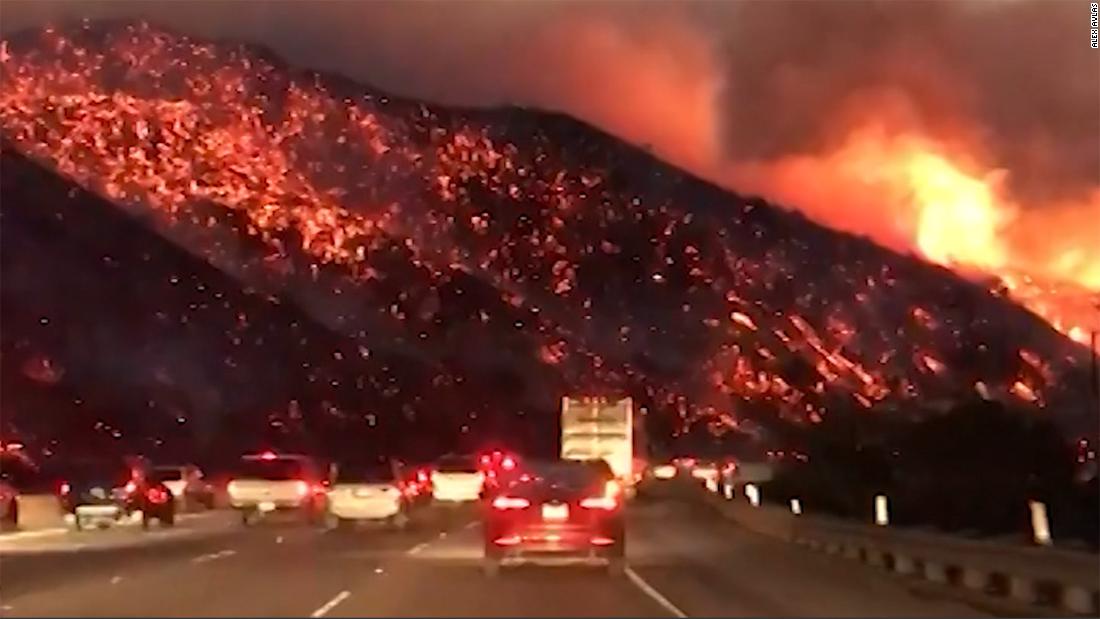 Ventura fire Authorities race against time, winds CNN