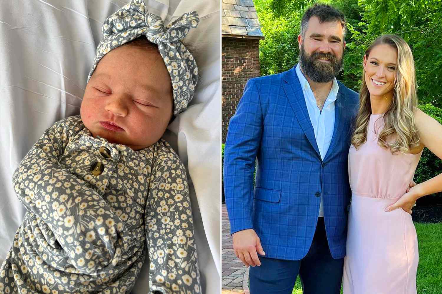 Jason Kelce, Wife Kylie Kelce Baby Girl, Daughter Photo