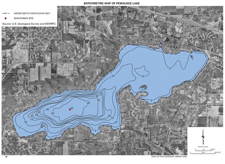2000depth Lake Pewaukee Sanitary District