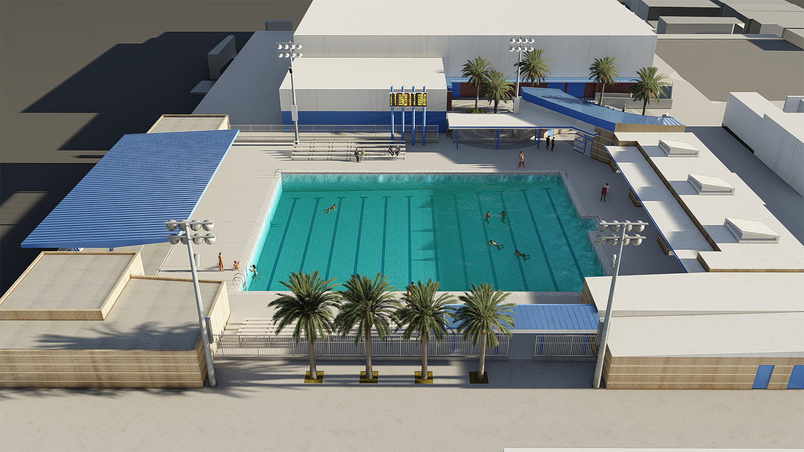 Rowland High School Ziemba + Prieto Architects
