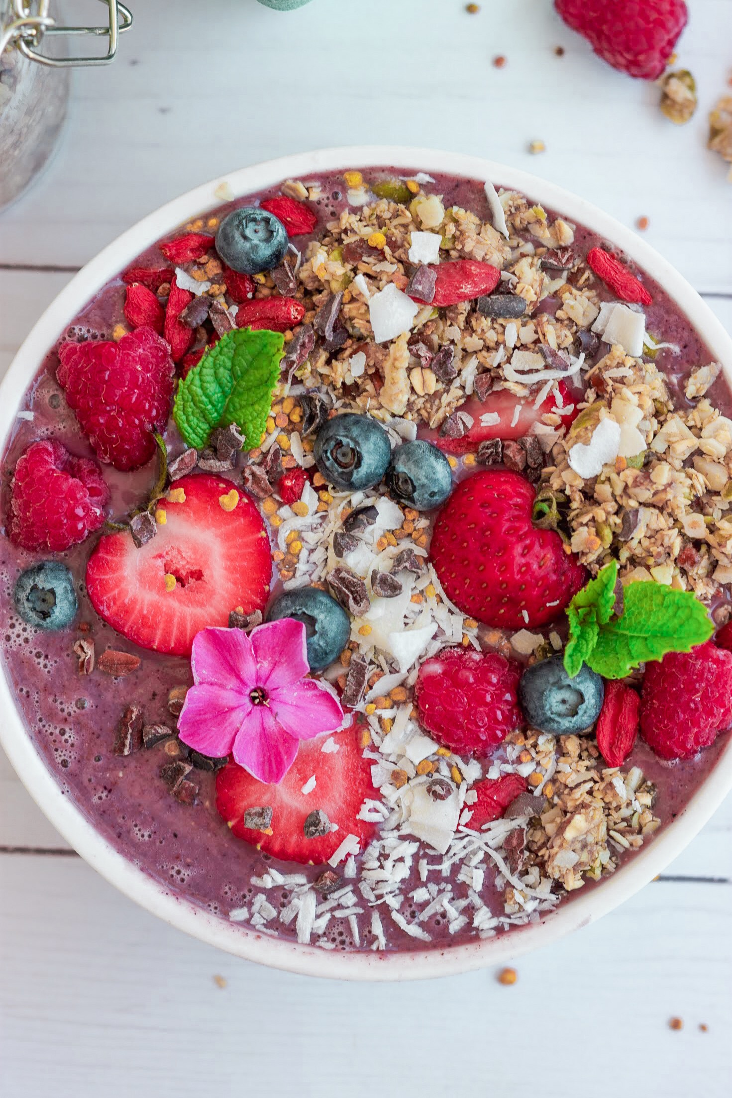 Easy Acai Bowl Recipe (Vegan, RSF) The Pure Life